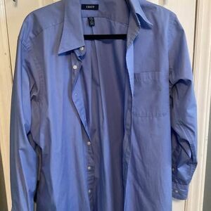 IZOD Blue Men's Dress Shirt